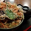 そば処 朝日屋 - 桜エビのかき揚げ丼