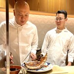 銀座 しのはら - タイミングよく丑の日と鰻でした