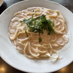 mica male - 明太子クリームの冷製パスタ