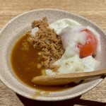 地葉 いずみ - あいがけカレー