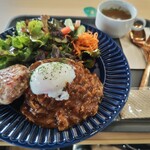 Cafe Sacoco - サコモコ　￥1100 Tp温玉　￥110