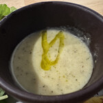 filo - スープは冷製でした