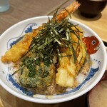 どんぶり居酒屋 喜水丸  - 漁師天丼¥1,490