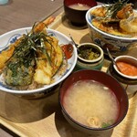 どんぶり居酒屋 喜水丸  - 漁師天丼¥1,490
