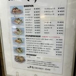 喫茶 いち - メニュー一覧。ミックスサンドとかミックスジュースもそそられる！