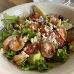 コナズ珈琲 香椎浜 - エビとアボカドのサラダ