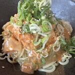闇市 - 肉味噌とザーサイの中華風冷麺みたいな
