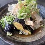 闇市 - ナスの煮浸し