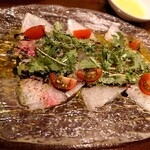 イタリアンバール　イル　カドッチョ - 鮮魚のカルパッチョ