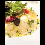 ブラマソーレ - 北海道　帆立貝柱のカルパッチョ　　byまみこまみこ