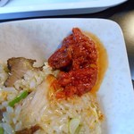 めだかタンタン - ピリ辛のネギ味噌