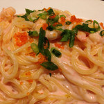 パスタのアップ