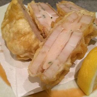 奈良 - 料理写真:蓮根のはさみ揚げ