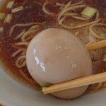 中華そば たびと - 味玉(120円)です。