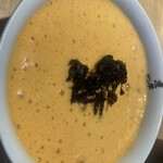 煮干しのビリー - 2杯目限定冷やかけ 700円+納豆トッピング 350円