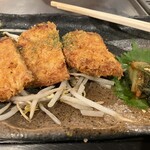お好み焼みっちゃん総本店 - ガンス焼き　さつま揚げのようですがちょっといい感じにまた違う