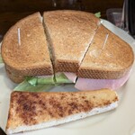 イトーヤ コーヒー ショップ - 本日のサンドウィッチセット（ハム玉子（グラハムパン））