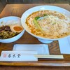 春水堂 - 豆漿鶏湯麺＋魯肉飯 小碗