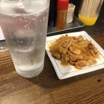 立ち呑み きくのこ - 豚キムチ炒め