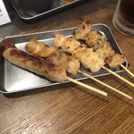 立ち呑み きくのこ - 串盛おまかせ(4本)