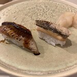 天扇 - 穴子２種