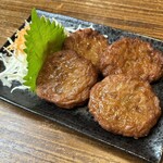味の里 珍満 - いわしのさつま揚げ450円税込、揚げたて熱々、激ウマ、ビールが飲みたかったー