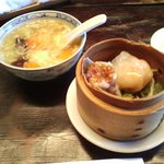 ル・ドラゴン ブルー 愛宕 - やっぱり変わらずのランチのセット(06'05追加)