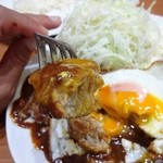 キッチン たか - 卵を絡めて