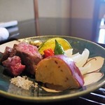 馳走のかぜ - お肉もだけど野菜も甘くておいしい2014.9昼
