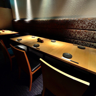 A high-quality and sophisticated Japanese modern space that can be used in a wide range of situations.