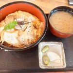 かどや食堂 - かつ丼セット