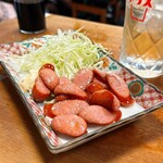 酒津屋 - 激辛ソーセージ