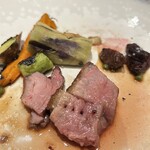 Ristorante Ecru - 七谷鴨　※痛恨の食べかけ写真…