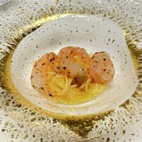 Ristorante Ecru - AntipastoⅠ 縞海老の冷製パスタ