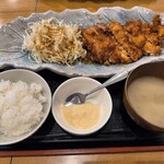 黒酢チキン南蛮定食 たかもとや - 
