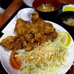 唐揚定食750円