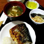 焼魚(さば)定食650円