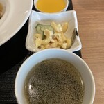 CHINESE DINING 瑞 - 中華スープ・小鉢・ミルクプリン