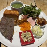 西洋料理 Jules - ステーキプレート1980円