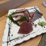 鮨 魯山 - 鰹のたたき風