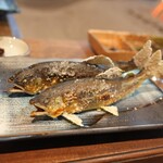 柳家 - 馬瀬川鮎の塩焼き