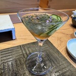 鮨 魯山 - じゅんさいの酢の物