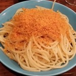 メッシタ - （2014年9月初訪問）カラスミのパスタ（1800円）♪