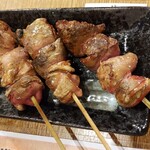 炭火家 鳥壺 - 白レバー