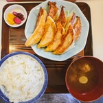 七福 - 餃子定食９個
      1150円税込み