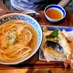 増田うどん - 天ぷらうどん かけ