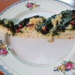 カフェ ブルーピース - ほうれん草のフォカッチャ