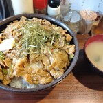 丼達 水道橋店 - こっちは大盛り肉2倍