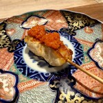 薪鳥新神戸 - ムネ肉 ハリッサソース