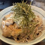 肉蕎麦専門店 僕が僕であるために2 - 料理写真:肉そばつけ麺(合盛り)